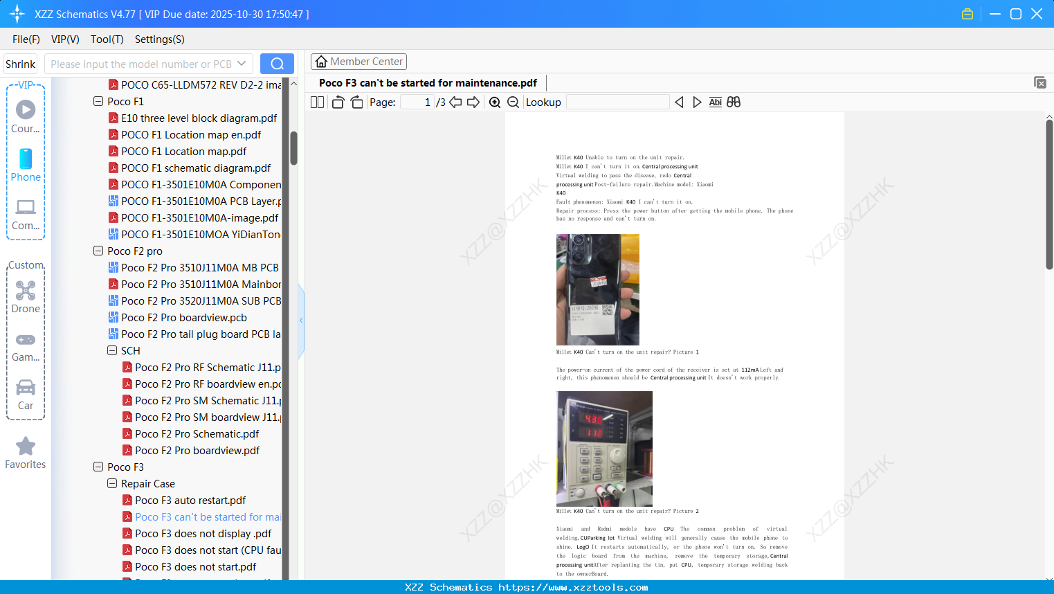 Xiaomi Poco F3 Can't Be Started For Maintenance